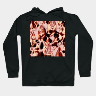 Autumn Glowing Leaves Hoodie